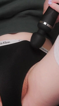 Vibe Edging Until I Cum Through My Panties