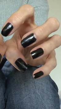 Lady Victoria Valente - Black Sexy Fingernails