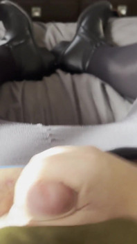 Pantyhose POV Cumshot