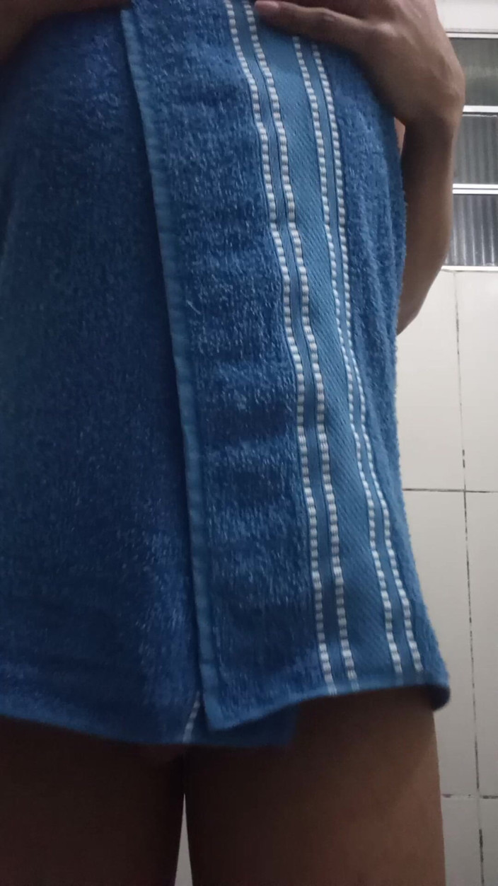 AngelMature: Stepmom Strips Naked to Be Seen Behind the Door Scene 1