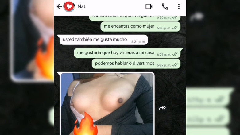 Natasha Caseros: Heiße chat mit der freundin meiner stieftochter mit sex