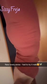 Sissyfreja in New Sexy Dress