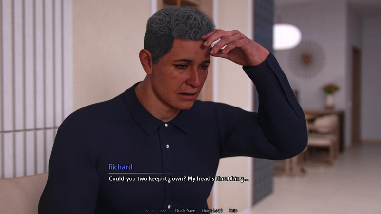 TransLure: パッケージ・パーフェクト4 Sfwウォークスルー ルナの心温まる家族ディナーシーン シーメール ヴィンチョン