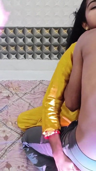 Vera moglie cowgirl desi & sesso appassionato in abiti tradizionali