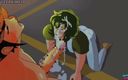 Juice Anime: Saint Seiya - Shun ateşli bir sakso çekmeyi biliyor - eşcinsel hentai