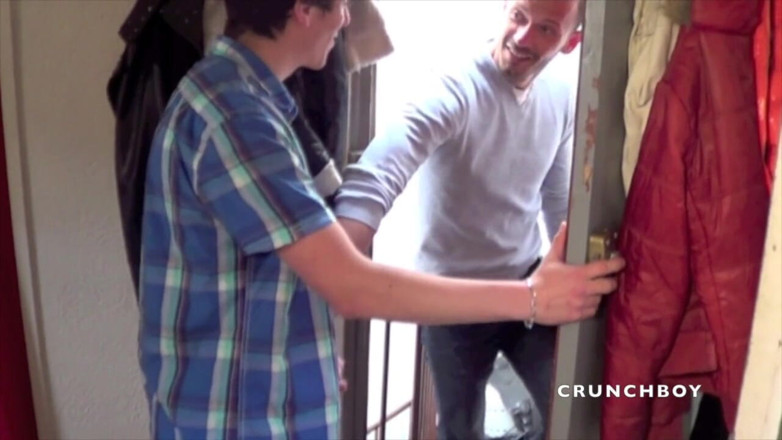 STRAIGHT BOY CURIOUS: 1 gay and 2 straights in the hotel room
