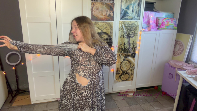 Lily, Goddess of Desire: Sensual Moves and Ripping Dress