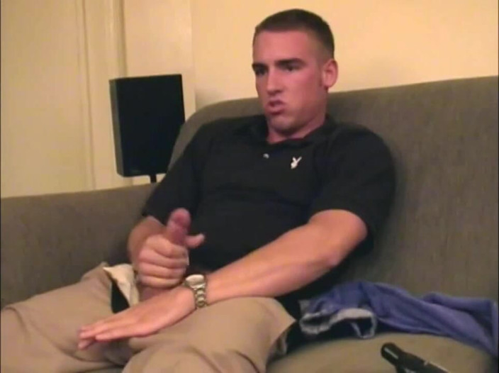 Gaybareback: Masturbace hetero