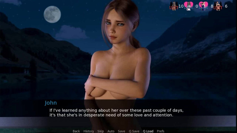 Dirty GamesXxX: Karena aku mencintainya- pesta seks Halloween-ep 9.