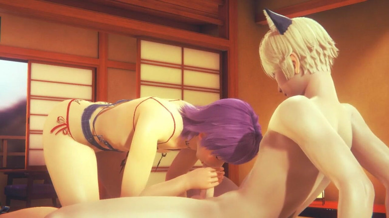 Yaoitube: Yaoi Femboy - denki harter sex in einer tatami