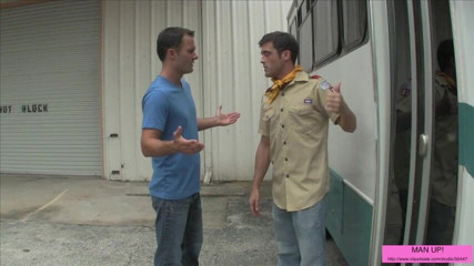 ManUpFilms: Boy scout leader in trouble