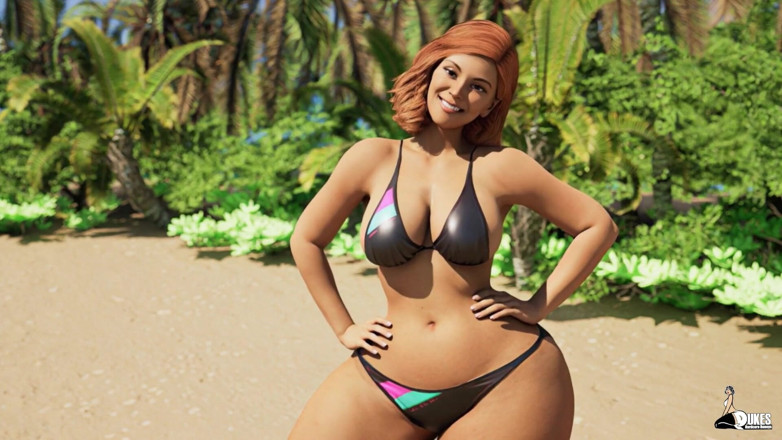 Dukes Hardcore Honeys: Big Booty PAWG Mrs. Keagan Beach Tease