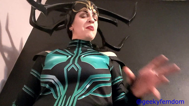 Geeky Femdom: Hela's War on Christmas Staring Jessica