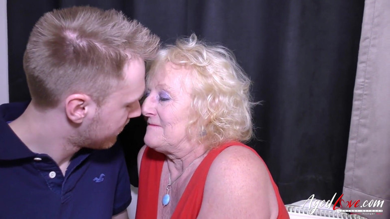 Old Nanny: AGEDLOVE - Claire Knight is a granny that will make you...