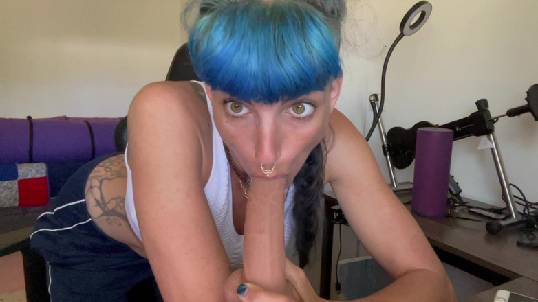 Goddess Maya: Cum with the Sound of My Gagging