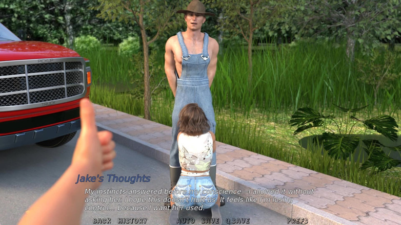 Dirty GamesXxX: 我忠实的妻子。人妻在老公的注视下给修理工吹箫修车 - 第5集