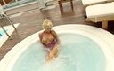 Dark Holes: Hot Strip Tease in the Jacuzzi