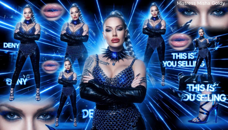 Goddess Misha Goldy: Your Mind on the Block - Obsessive Fixation Auction
