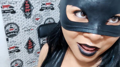 NEGRITA SEXY: मैं अपनी जाहिल कैटवूमन अधोवस्त्र दिखा रहा हूं। मैं पोर्न मॉडल होने के बारे में सेक्सी और कल्पना कर रहा हूं।