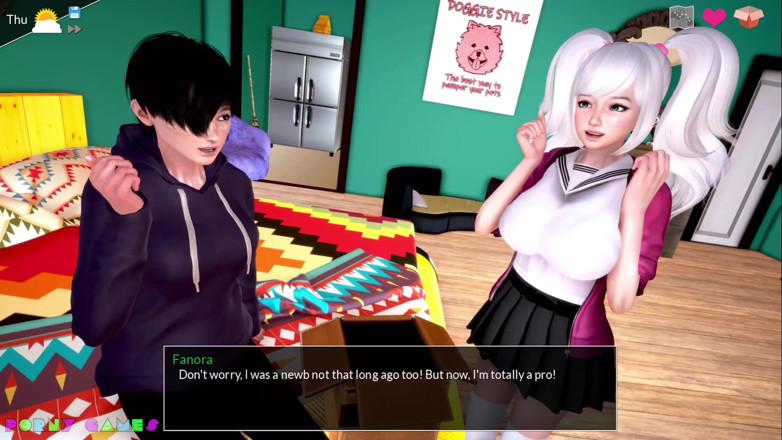 Porny Games: Mythic Manor 0.18 - Divertirsi con la nuova lingerie (1/7)