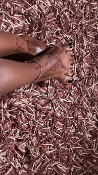 Seksyen Urut kaki awek eboni panas