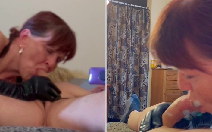 Carmen Angel: Heavy Metal Loving Mature Granny Cocksucker