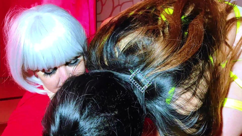 Natali-Alisa: Two Lesbian Sluts Are Squirting on Each Other.