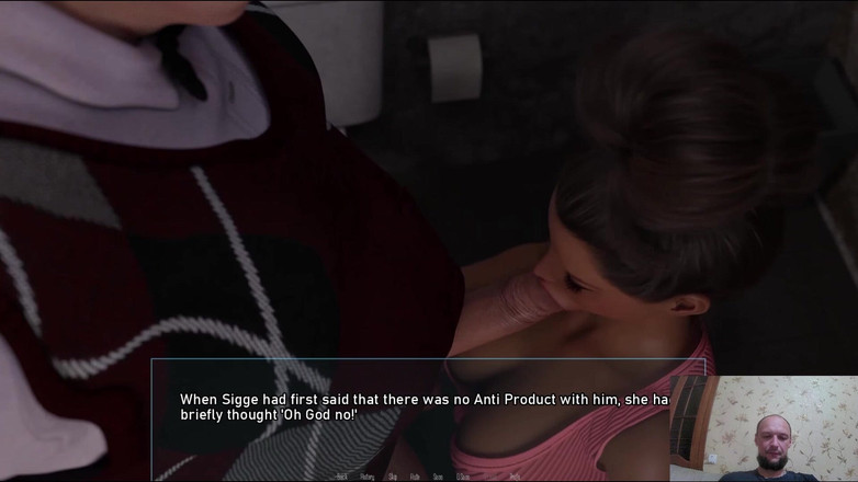 Sex game gamer: 을 빨고 얼굴에 사정하는 뚱뚱한 늙은 남자