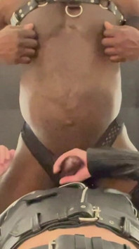 Interracial Leather BDSM Clip Extracted From Full Faphouse Original