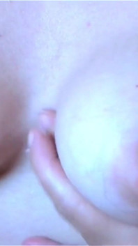Hard nipples tease 