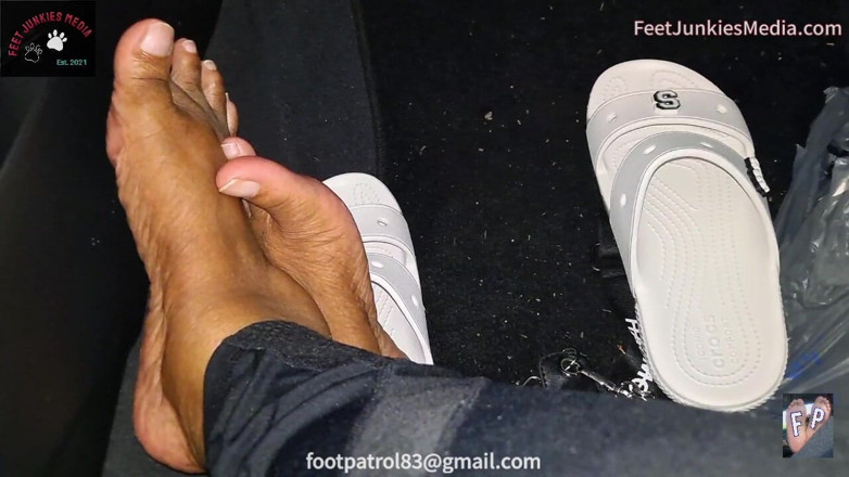 Foot Patrol: Lulusex primo adorazione dei piedi punto di vista rimorchiata