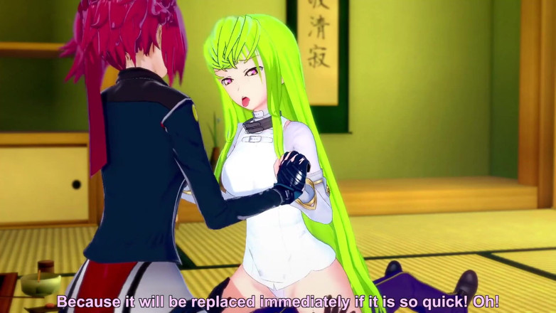 Wraith ward: CC ve Kallen Lelouch ile eğleniyor: Code Geass Parody