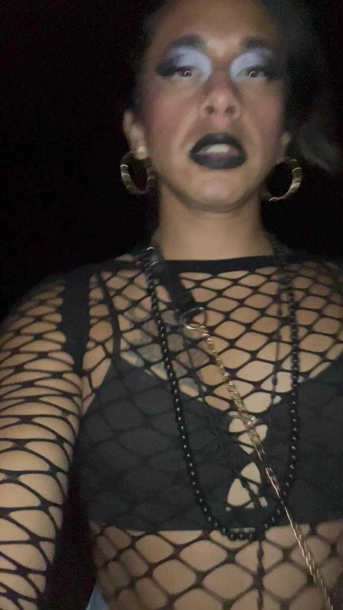 TSJade95: Chcaní Tranny na noční procházku