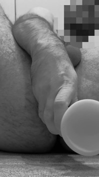 Pierced Cock Riding Dildo