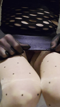 I'm Riding My New Lingerie Dildo! Prostate Cumshot!