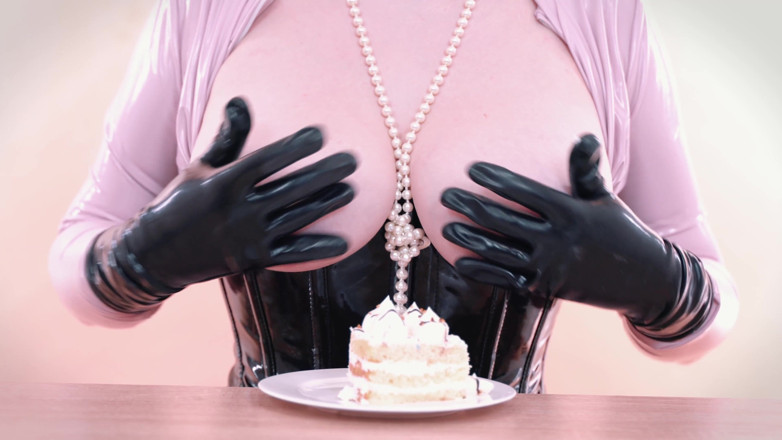 Arya Grander: Food fetish and femdom verbal humiliation