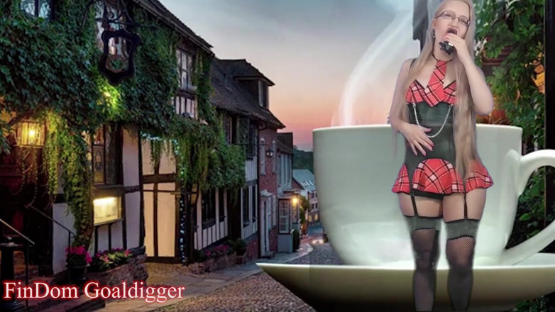 FinDom Goaldigger: บทเรียนใส่กรงควยครั้งแรก
