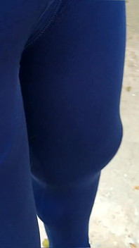 Blue Spandex Suit