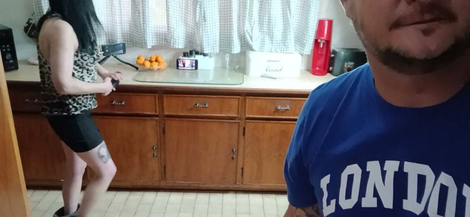 Bigjoefuckalott: Oops, Again in the Kitchen