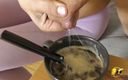 Katerina Hartlova: Busty MILF Katerina milking to her coffee