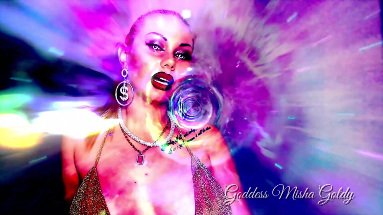 Goddess Misha Goldy: Demonic ASMR! Mind fucking you so that you can’t cum...