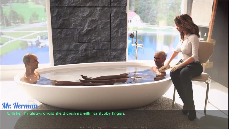 Johannes Gaming: AWAM - Sophia ने बूढ़े आदमियों के साथ कुछ समय बिताया ... सोफिया ने बूढ़े आदमियों को धोया और उन्होंने इसका मजा लिया