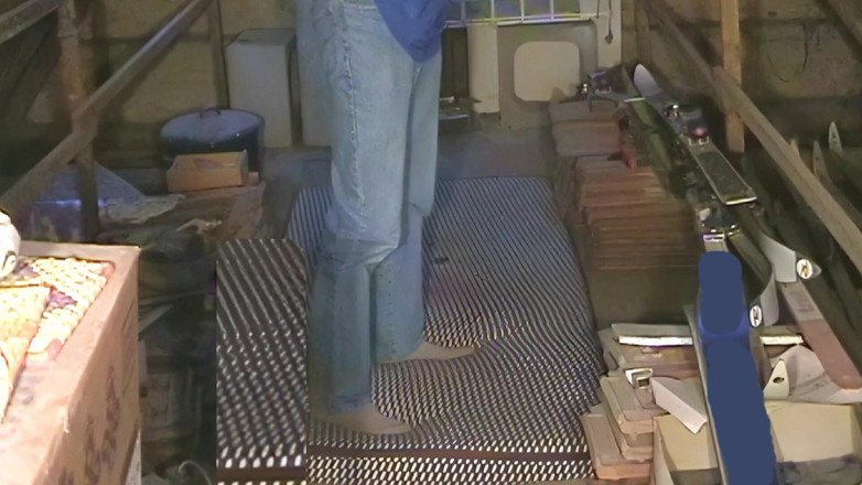 Mark Hannes: Old Attic Matress Hump Masturbation