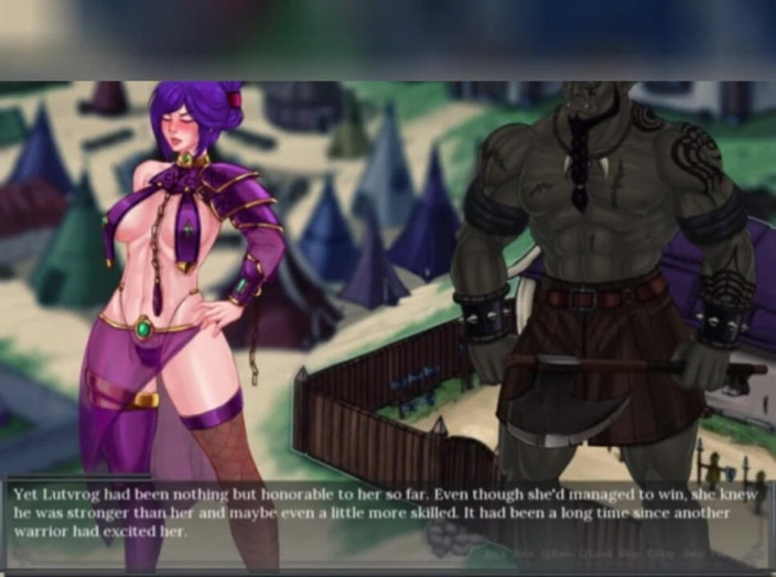 3DXXXTEEN2 Cartoon: Sabia est la chérie des Orcs. Dessin animé porno en 3D,...