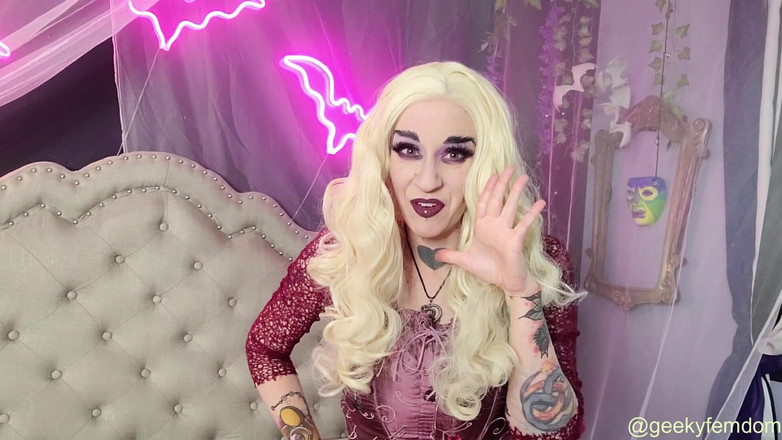 Geeky Femdom: कॉमिक कोन कुंवारी हसीनाओं पर Hocus pocus भगदड़