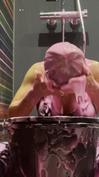Callie Gets Pink Gunged