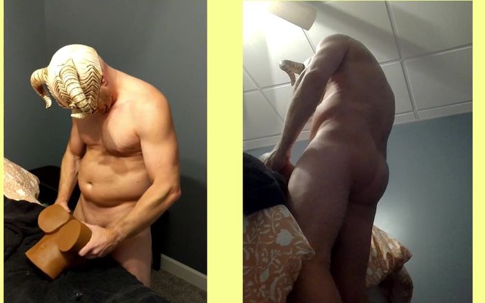 Bald Daddy: Balddaddy muskel-hengst fickt schwarze muschi hart, besamt schwarze schlampe