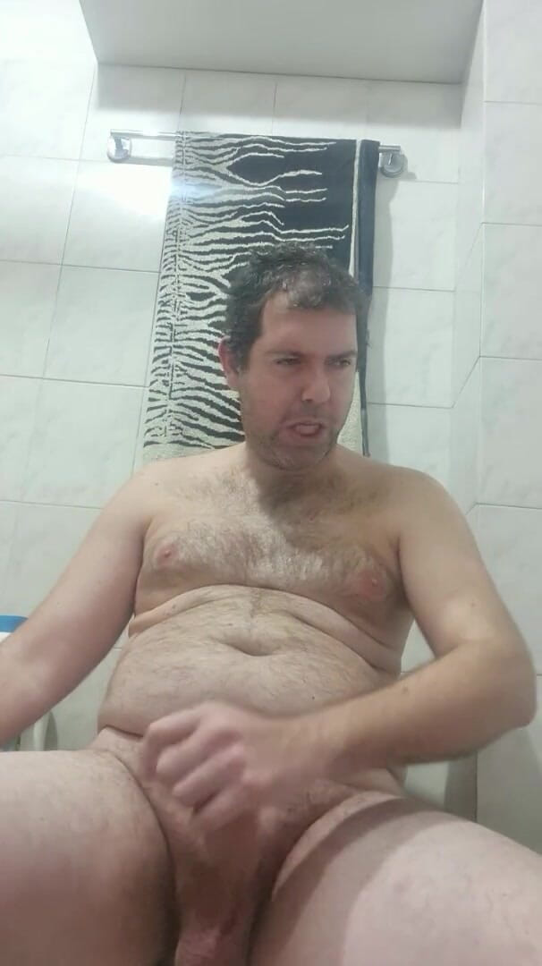 Big Cock in Bathroom (Mirko2589)