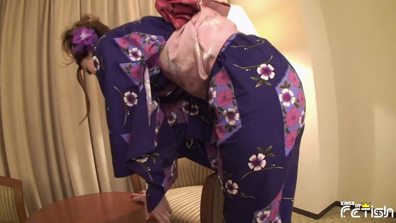 Pure Japanese adult video ( JAV): Horny lover plays with his Japanese babe in the hotel...