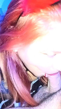 Gadis Kucing Dengan Steker Anal Ekor POV - Berakhir Dengan Creampie Dalam Posisi Misi